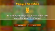 BMC Mobile Temple sacrifice notice