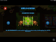 Unlocking Country Road in BTD5 Mobile