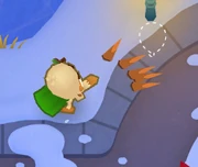 Druid thorns with a "semi-equal" spray