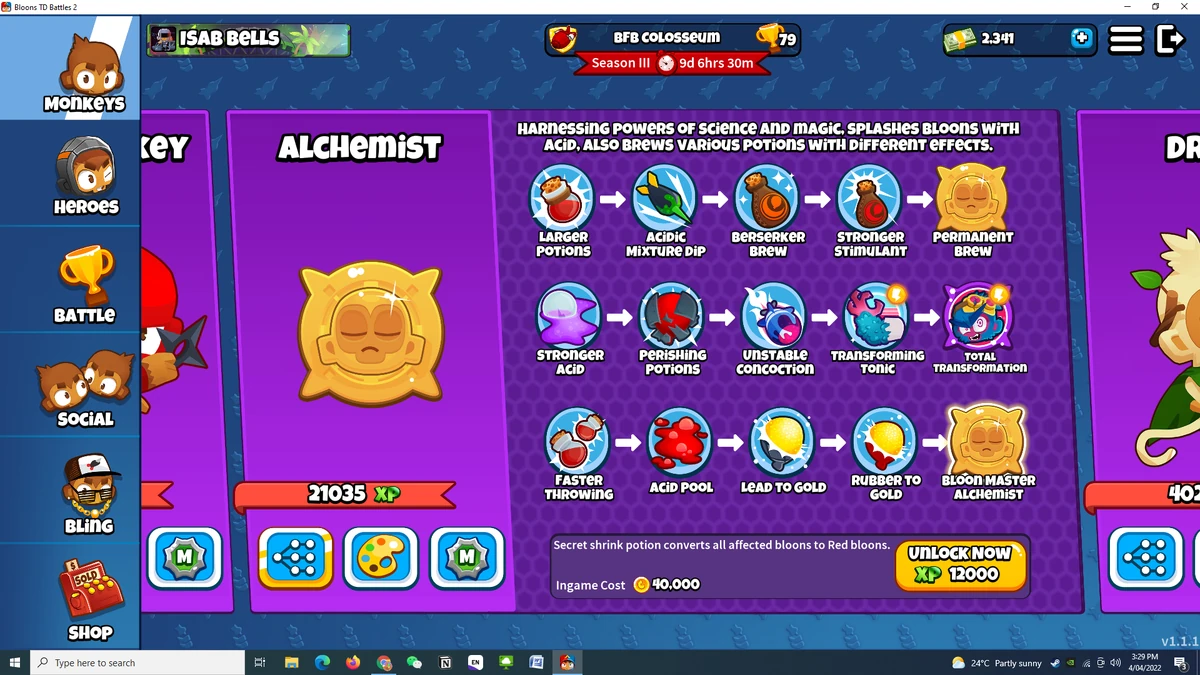 Bloon Master Alchemist (BTDB2) | Bloons Wiki | Fandom