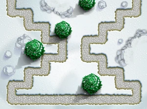 Snow Stairs - Snow Terrain