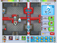 Round 1 bloon formation.