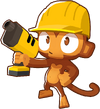 Engineer Monkey as seen before Version 13.0 in Co-Op Mode results