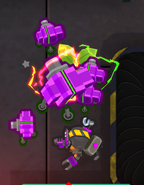...but they turn large again when they are about to explode