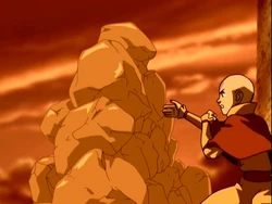 Aang Earthbending
