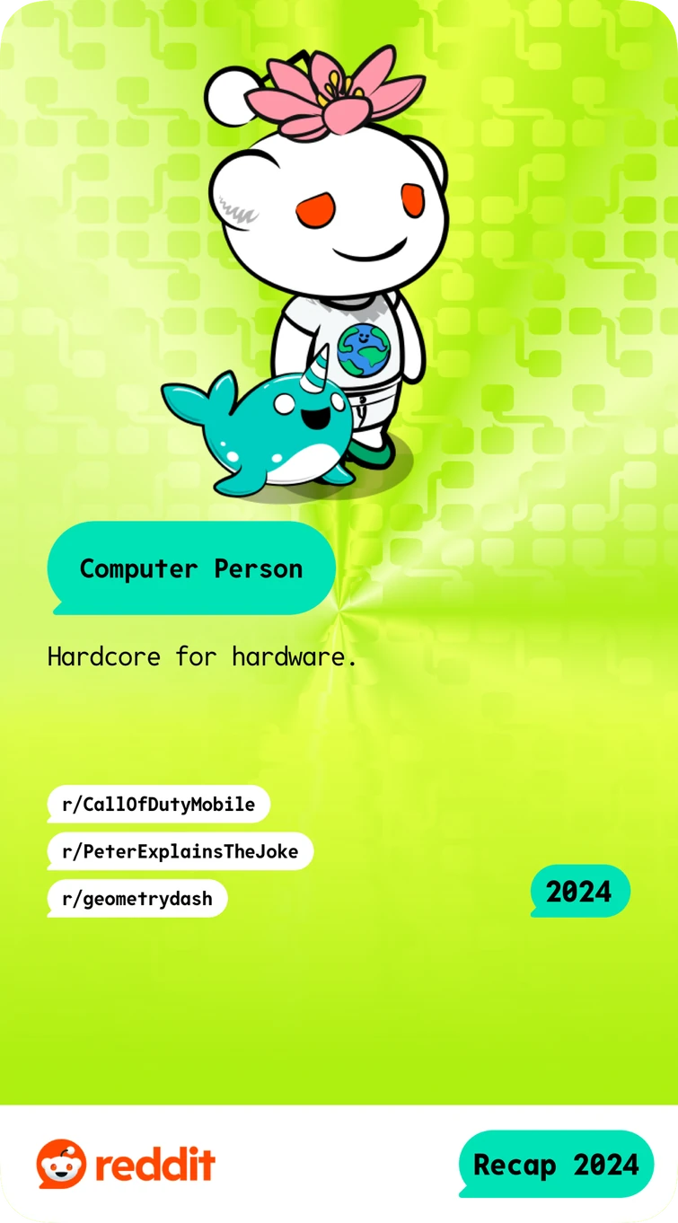 Every Reddit recap they give you a pokemon card of your account this was  mine | Fandom