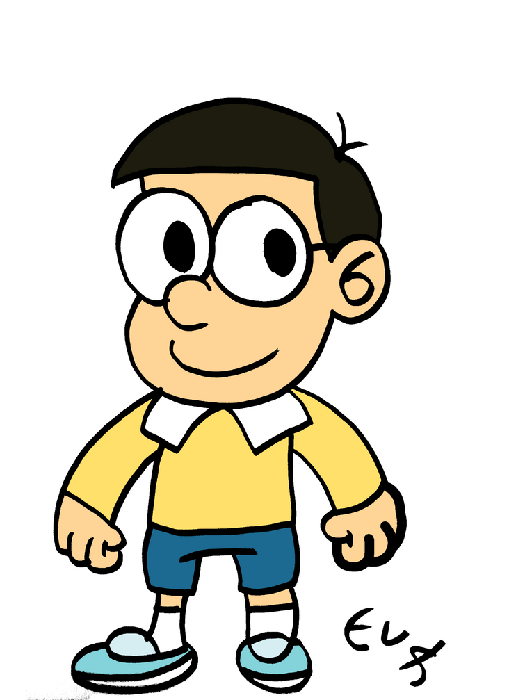 My drawing of Nobita | Fandom
