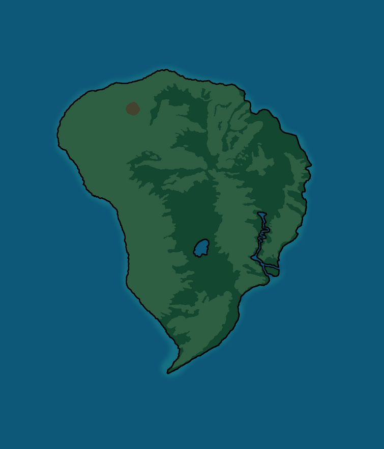 Isla Nublar Satellite Map : r/JurassicPark