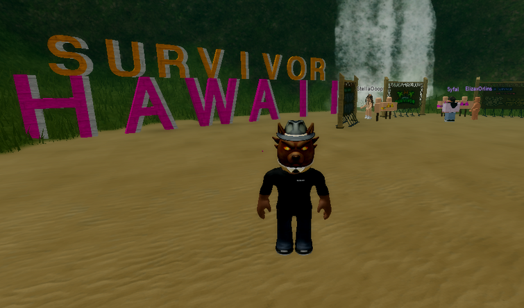 My Journey In Survivor Hawaii In Roblox First Game Ever Fandom - the first roblox game ever made