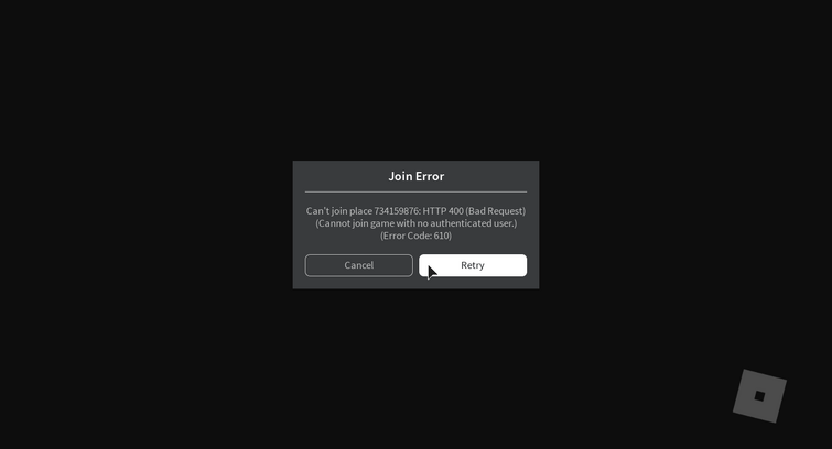 W H A T Fandom - can't join place http 400 bad request roblox