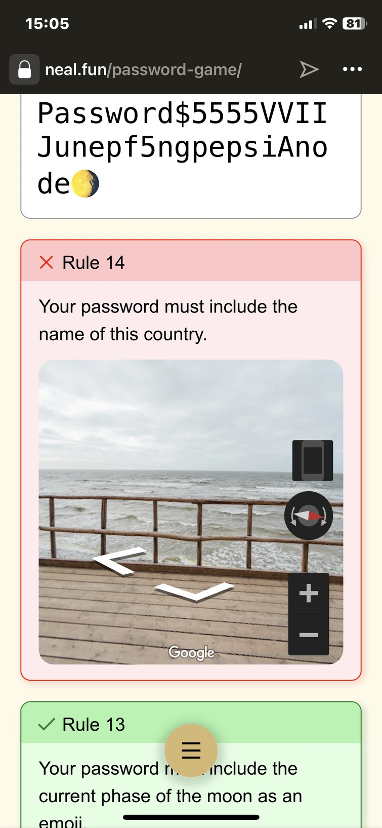 Need help in password game | Fandom