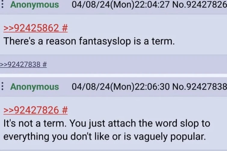 I decided to see if I was a retro slop avatar via the peoples opinion ...