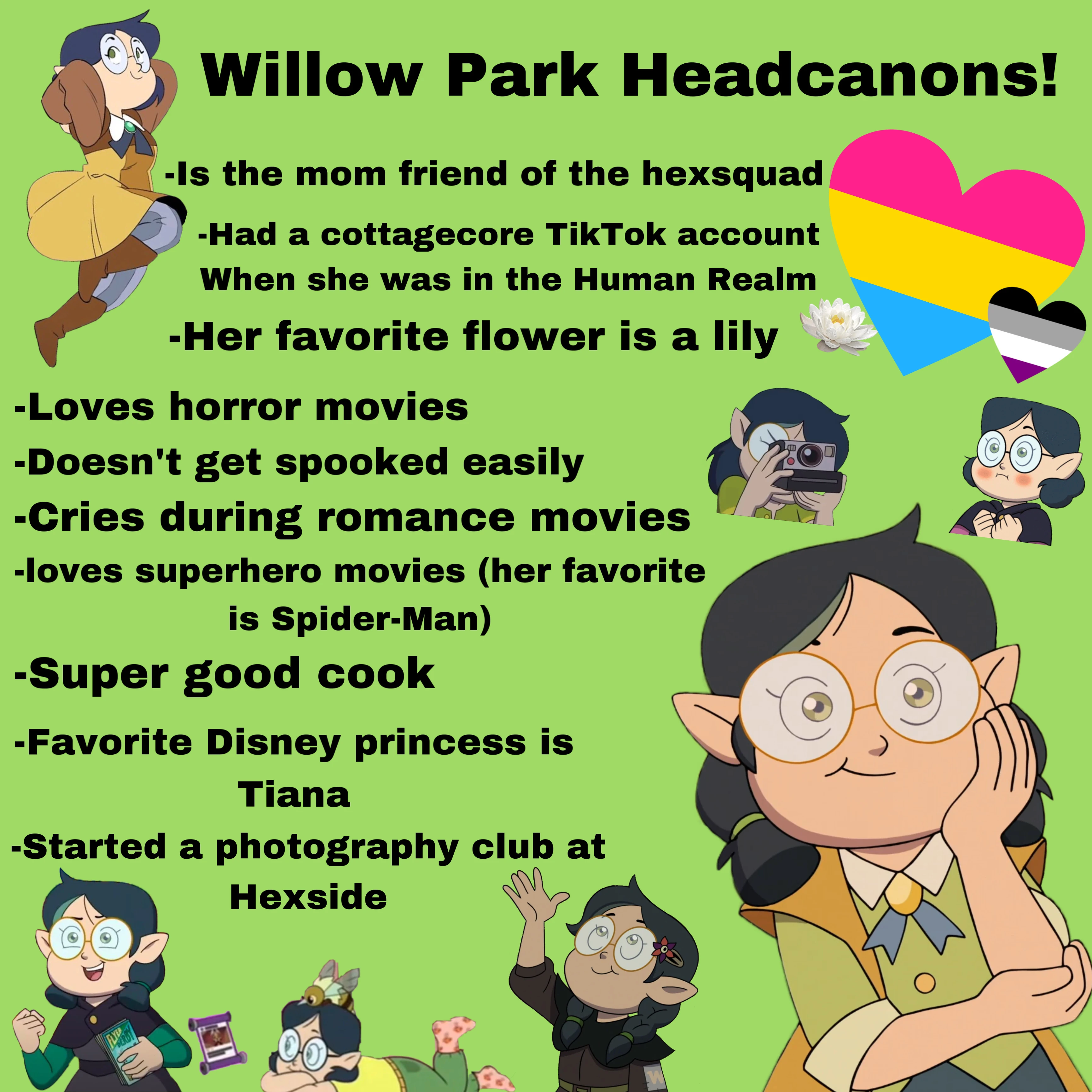 Willow Park Headcanons