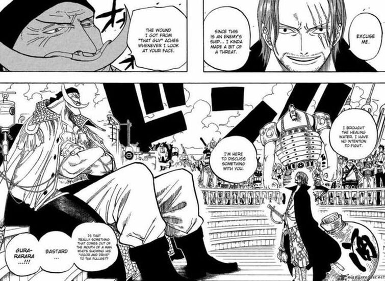 Did Whitebeard confirm the connection between Shanks and Rocks D