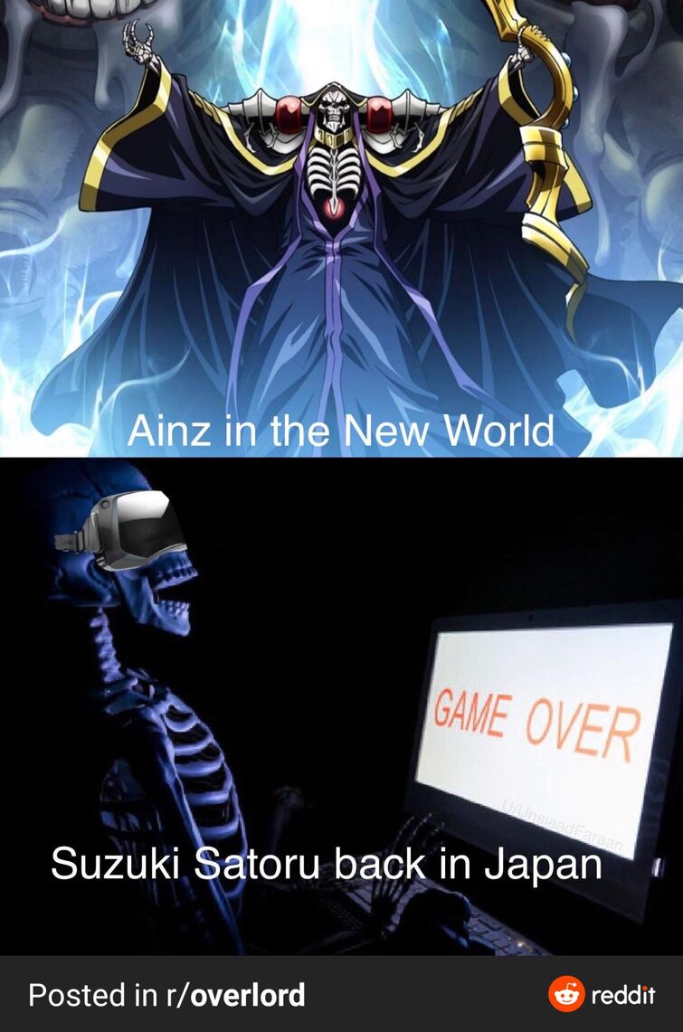 All four acquired an anime. : r/overlord
