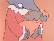 Isabelle as an infant.