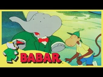 絵本・英語版　ぞうのババール　BABAR RETURNS ぞうのババール」ジャン・ド・ブリュノフ ”The Story of Babar