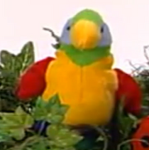 Parrot Plush from Baby Dolittle: World Animals (2001-2003).