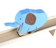308 elephant walkers-traditional wooden toys wholesale
