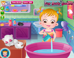 Jogo Baby Hazel Naughty Cat no Jogos 360