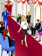 Kimberly Tilmann is parading.png (3.98 MB) Kimberly Tilmann walks the runway for Madison Color.