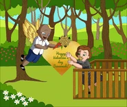 Valentine's Day 2021.jpg (585 KB) Baby Madison is with Savannah for 2021 Valentine's Day.