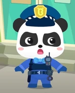 Kiki as a cop