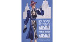 Karstadt Werbeplakat