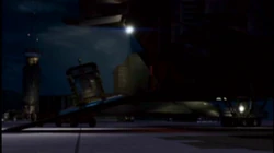 A Magnum heavy lifter being loaded up on the ground.