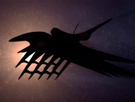 An Earth made Shadow-hybrid Vessel.