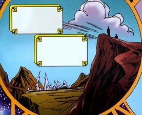 Valen and Nukenn at Mount H'Leya during the First Shadow War.