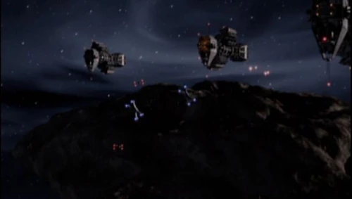 EAS Hydra & Delphi engage Sheridan's forces