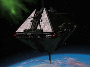 The Centauri station in orbit