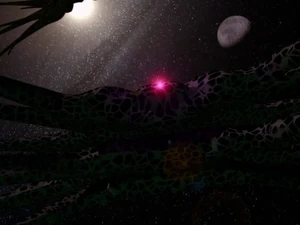 A Shadow Vessel launching fighters.