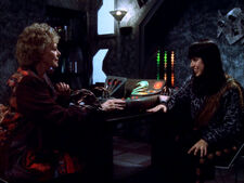 Energy transfer device in use