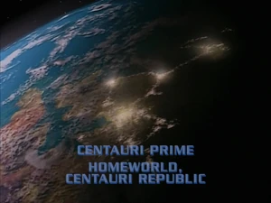 Capital city from orbit