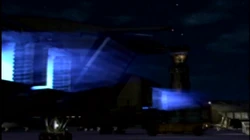 A Magnum heavy lifter powering up its engines.