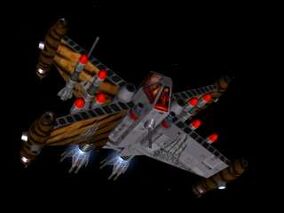 Babylon 5 Thunderbolt Starfury 1/270 HAND-PAINTED Scale HIGH