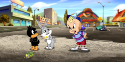 The Baby Looney Tunes & Diego force everyone to watch their shows and gets Mega Busted, GoAnipedia