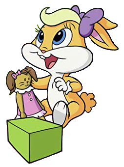 baby looney tunes bugs bunny and lola