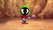Baby Marvin digging at the last part of the episode