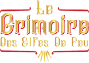 Le Grimoire des elfes de feu - Transparent background