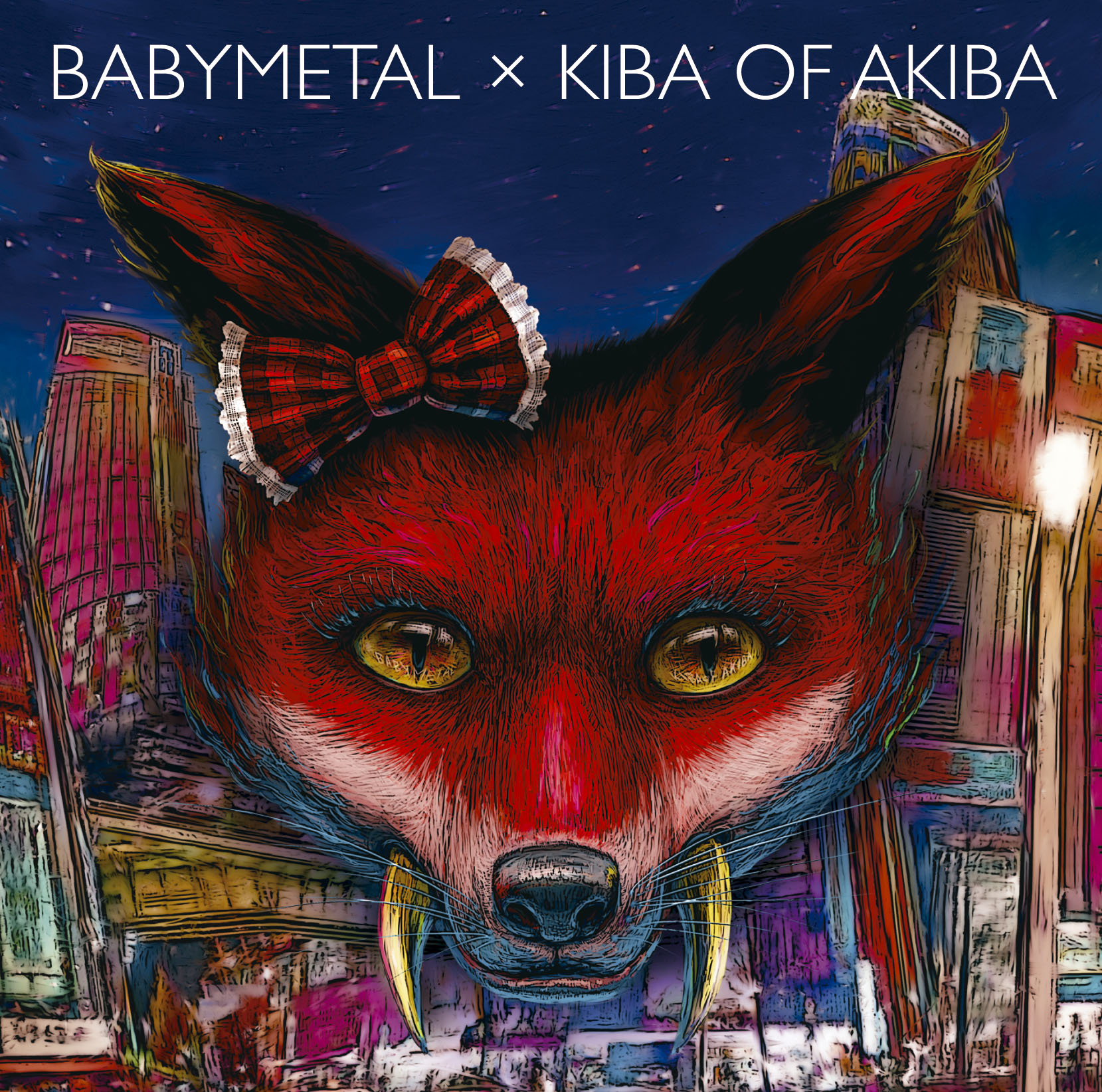BABYL 2nd Single メギツネ ポスター BABYMETAL 2nd Single メキツネ B2 ポスター
