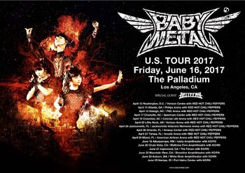 babymetal us tour dates