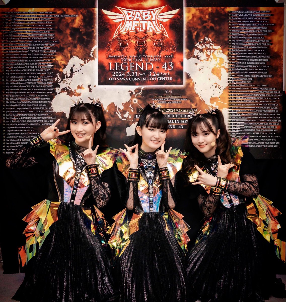 激レア！『BABYL WORLD TOUR 2014 』 BABYMETAL WORLD TOUR 2014 APOCALYPSE 美品 - メルカリ