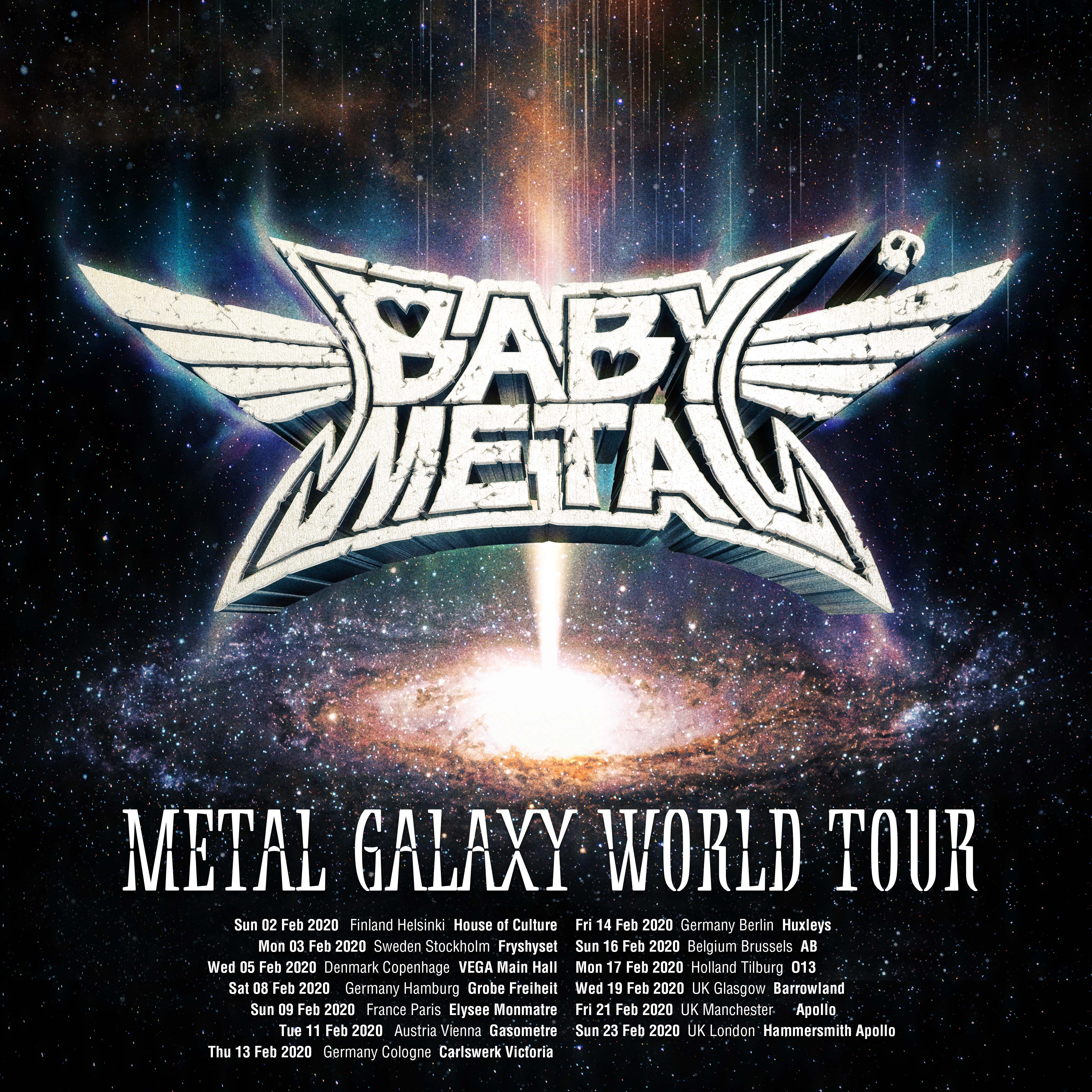 BABYMETAL METAL GALAXY WORLD TOUR