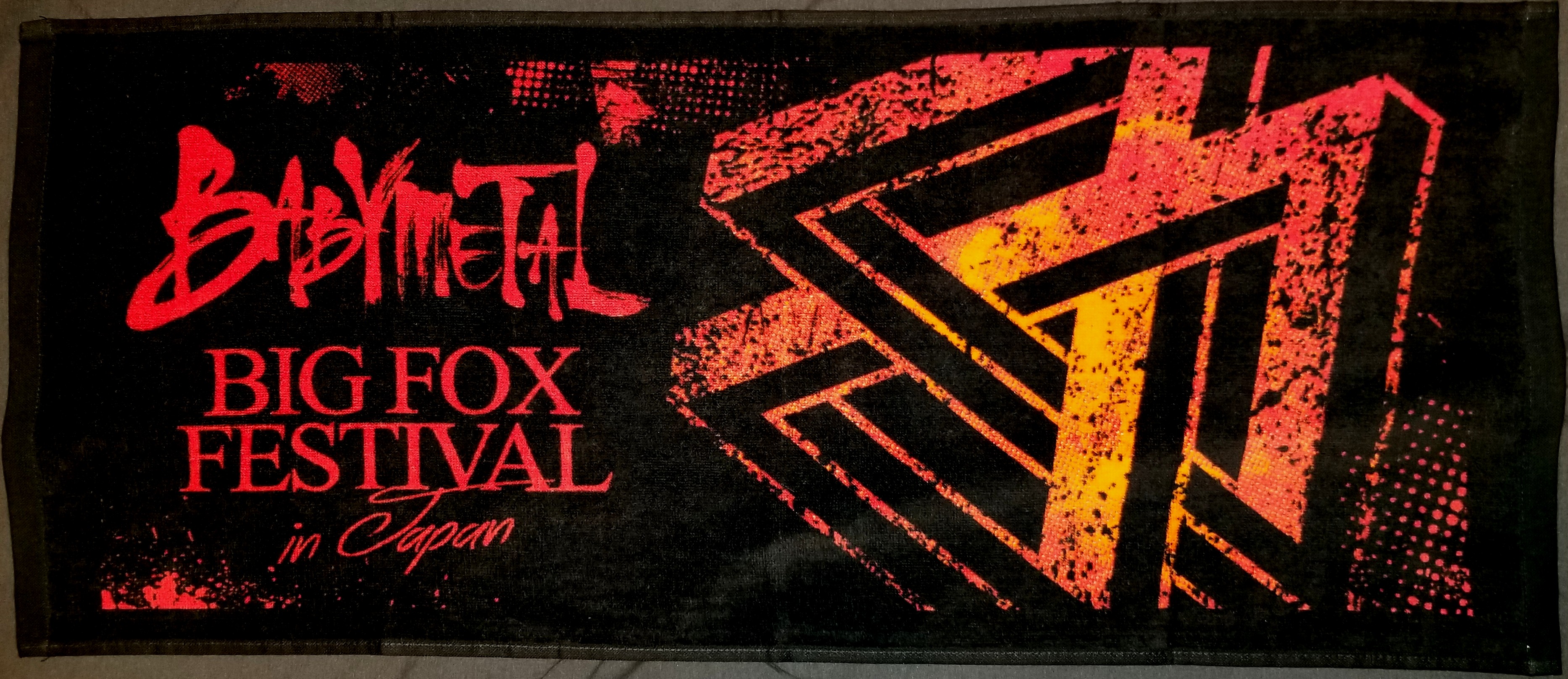 Towels, Flags, Bandanas, Etc. | BABYMETAL Wiki | Fandom