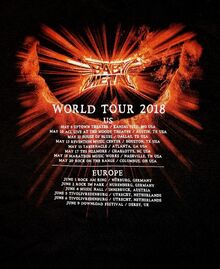 World Tour 2018 back