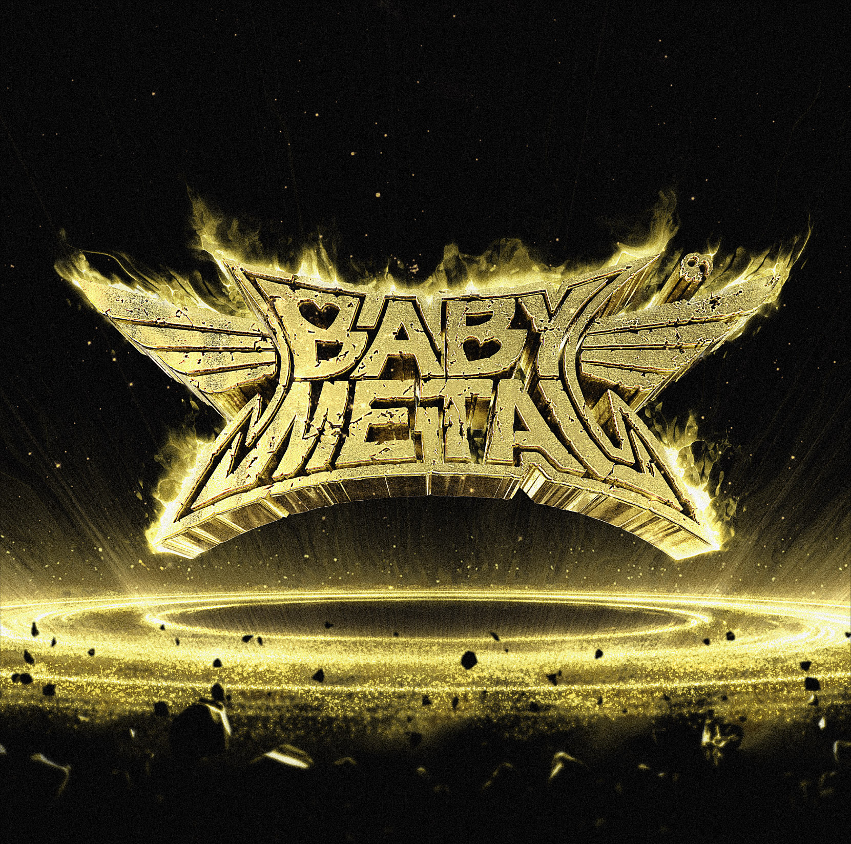 税込?送料無料】 BABYMETAL 希少 ポスター I.D.Z RESISTANCE METAL