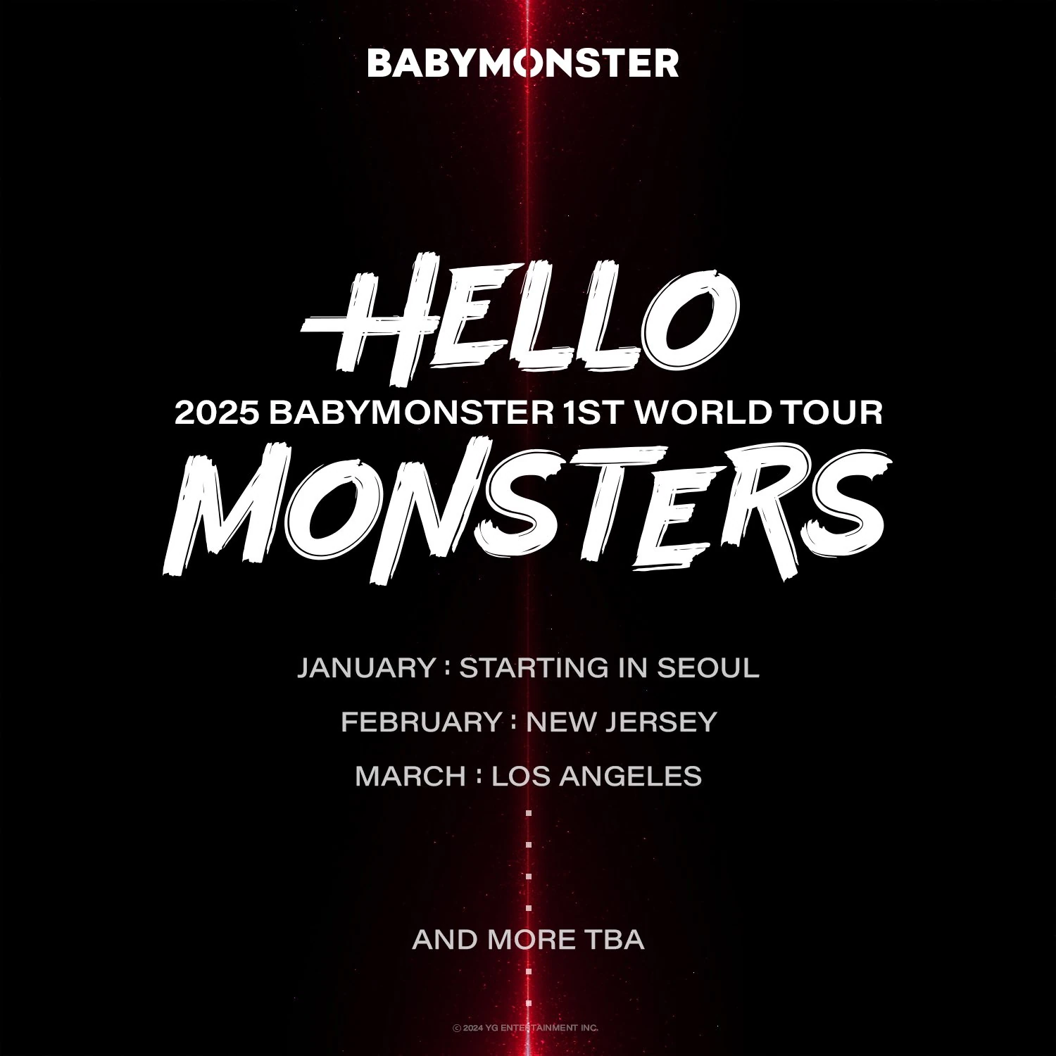 BABYMONSTER/1ST WORLD TOUR<HELLO MONSTE… 1st World Tour 